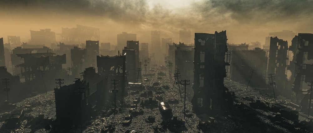 city destroyed during the tribulation before the end of days